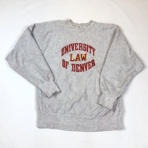 Vintage University Denver Law Champion Reverse Weave Crewneck Sweatshirt... - $1,452.20 MXN