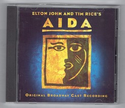 Aida Original Broadway Cast Recording CD 2000 Tim Rice Elton John - $15.22