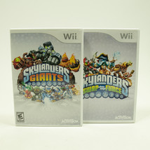 Wii Skylanders Giants and Swap Forces Lot Of 2 Games - £6.09 GBP