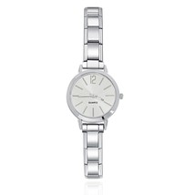 New Fashion Men Women's Stainless Steel Fashion Round Simple Watch Bracelet Bang - £16.94 GBP