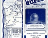 Blue Ribbon Record San Diego County California Brochure 1948 Heaven on E... - £58.48 GBP