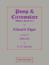 Pomp &amp; Circumstance March No 4  (Op. 39) (arr. by G. R. Sinclair)  by Edward - £13.38 GBP