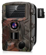 Crepidapy Trail Camera, 4K 50MP Game Camera with Night Vision - £141.13 GBP