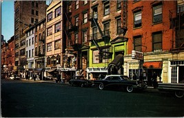 Greenwich Village -Old Bohemia  Manhattan New York City Vintage Postcard (C10) - £4.57 GBP