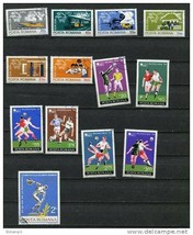Romania Accumulation 1974 Used/CTO Complete sets - £3.71 GBP