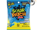 2x Bags Sour Patch Kids Blue Raspberry Flavor Soft &amp; Chewy Gummy Candy |... - £8.01 GBP