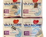 4 Vazalore Pain/Fever Reducer 81mg Low Dose 30 Liquid Capsules Each 1/25... - $37.99