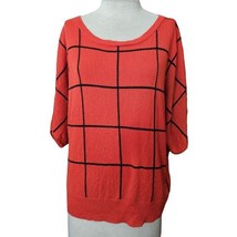 Red and Black Sweater Size Large - £19.33 GBP