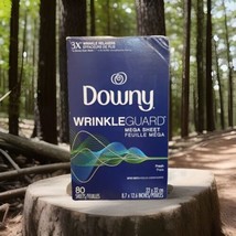 Downy WrinkleGuard Dryer Sheets - Fresh - 80ct - £21.06 GBP