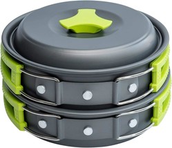 Mallome Camping Cookware Mess Kit For Backpacking Gear - Camping Cooking Set - - £33.83 GBP