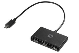 HP USB-C TO USB-A HUB Type-C to 3 Ports USB-A 915049-001 Z6A00AA 915049-... - £9.20 GBP