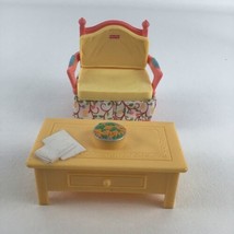 Fisher Price Loving Family Dollhouse Replacement Coffee Table Chair Seat... - $29.65