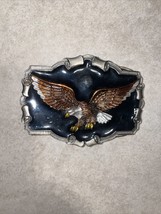 The Great American Buckle &#39;&#39;Eagle&#39;&#39; Belt Buckle Made In USA Copyright 1983 - £7.58 GBP