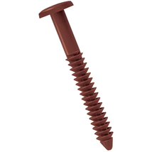Burgundy Red Shutter Lok Fasteners 12-Pack Vinyl Spike Screws for Exteri... - $398.79 MXN