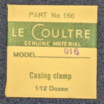 NOS Jaeger LeCoultre - Casing Clamp - Cal. 916 - Part 166 - £15.50 GBP