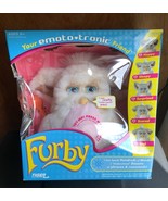NIB 2005 Hasbro Emoto-Tronic ‘Caramel Syrup’ FURBY Pink Belly BLUE Eyes ... - $484.99