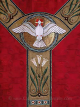 Holy Spirit Needlework – Benedictine Vestment –8.5x11&quot; Print - £9.34 GBP+
