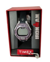 Timex Women&#39;s Ironman 30-Lap Digital Quartz Mid-Size Watch Grey/Lilac - T5K410 - £19.56 GBP