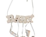 Gallarie II Baby Spell out Dangle Ornament Nursery New Baby Peach  3 in - $8.49