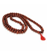 GENUINE ROSEWOOD MALA Prayer Bead Necklace 12mm NEW Natural Jewelry Rose... - €26,19 EUR