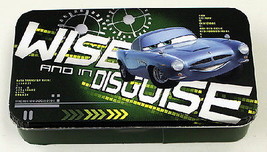 Walt Disney&#39;s Cars 2 Movie Wise In Disguise Tin Catch All Storage Box NEW UNUSED - £7.13 GBP
