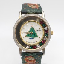 Pierre Nicole Christmas Watch Women 33mm New Battery Christmas Tree Sant... - $24.74