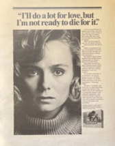 Life Styles Condoms Do A Lot For Love Not Ready To Die Vintage Print Ad ... - $14.45