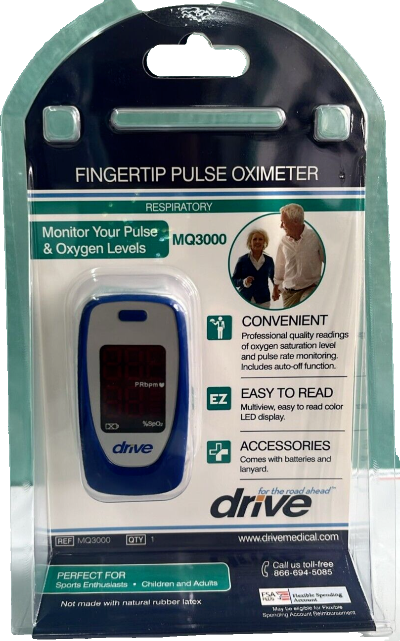 Finger Tip Pulse Oximeter Meter SpO2 Oxygen Saturation rate Heart Blood ... - $13.81