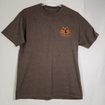 Buck Wear Men&#39;s Brown Short Sleeve T-Shirt Size 42 Chest - £16.70 GBP