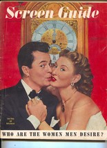 Screen Guide-Larry Parks-Betty Garrett-Roy Rogers-Burt Lancaster-Jan-1948 - £44.49 GBP