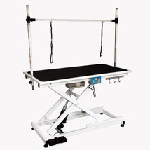 Super Deluxe Electric Pet Grooming Table, 110V/220V Professional Groomer - £584.69 GBP