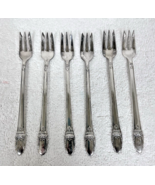 1847 Rogers Bros First Love Silverplate Cocktail Seafood Forks 1941 5.5”... - $32.18