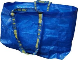  Carrier Bag Blue Large Size Shopping Bag 2 Pcs Set - £17.15 GBP