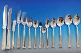 Marie Louise by Cartier Sterling Silver Flatware Set Service 175 pcs Dn P Mono - £9,892.03 GBP