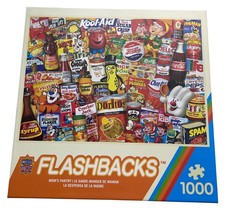 MasterPieces Flashbacks Moms Pantry Food Brands 1000-Piece Jigsaw Puzzle... - $14.49