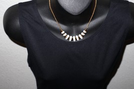 Vtg Avon 1983 Fashion Jewelry Avon The Bermuda Collection Choker 16&quot; Gol... - $177.47 MXN