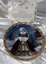 Happy Holidays Barbie 1996 LTD Edition Collectors’ Plate Cert Of Auth - £10.99 GBP