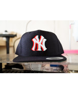 New York NY Yankees 80s 3D Glasses Effect Embroidered Snapback Baseball Hat - $54.45 CAD