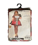 Gothic Red Riding Hood Halloween Costume Womens 1X/2X Leg Avenue 2PC Dre... - €25,71 EUR