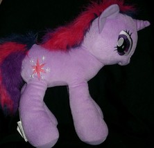 18&quot; Big My Little Pony Hasbro Purple Twilight Sparkle Stuffed Animal Plush Toy - £13.44 GBP