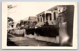 RPPC Cottage or Cape Cod Group of Homes Street View Postcard C29 - $9.95