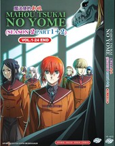 Anime DVD Mahoutsukai no Yome Season 2 (part 1+2) English Dubbed Audio - £22.74 GBP