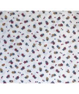Summertime By Little Quilts Polka Dot Dainty Flower Material Cutter Fabric - £7.00 GBP