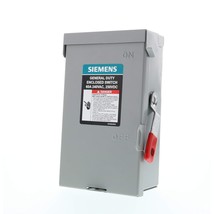 SIEMENS 2P 60A 240V General Duty Safety Switch Outdoor, Non-Fusible - $111.14