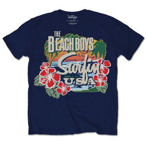 Beach Boys Surfin&#39; USA Rock Brian Wilson Official Tee T-Shirt Mens Unisex - $31.92