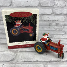 Hallmark Keepsake Ornament Makin Tractor Tracks Santa Christmas 1994 New In Box - £10.34 GBP