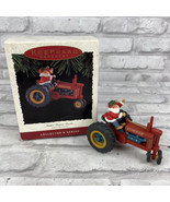 Hallmark Keepsake Ornament Makin Tractor Tracks Santa Christmas 1994 New... - £10.38 GBP