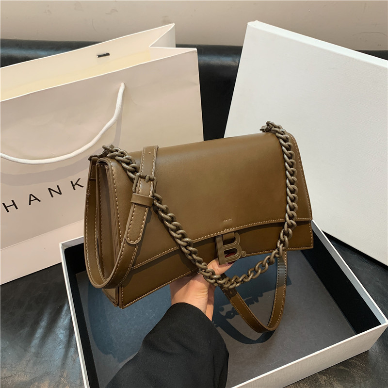 Bag WoMens Autumn And Winter Hourglass Bag High-End Sense Simple Atmospheric Cro
