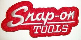 Snap-On Tools~Embroidered Patch~Car Truck Auto Mechanic~3 7/8&quot; x 1 7/8&quot;~Iron On - £3.72 GBP