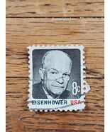 US Stamp Dwight D Eisenhower 8c Used 1394 - $1.69